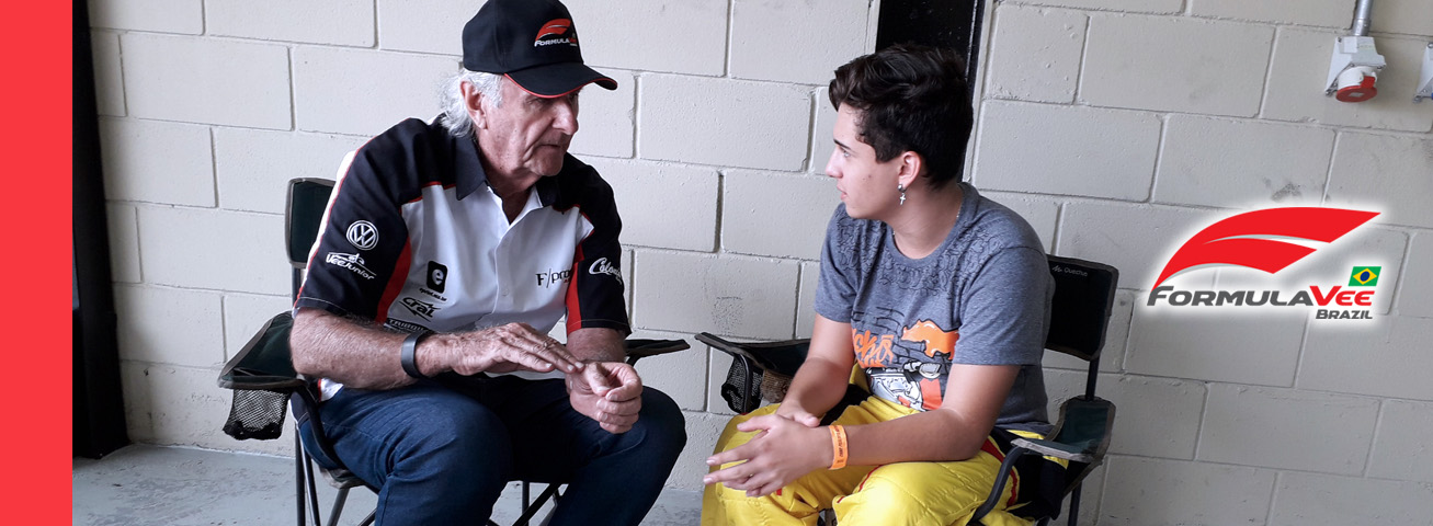 Jovem piloto de Campinas terá Wilson Fittipaldi como instrutor e orientador na Fórmula Vee