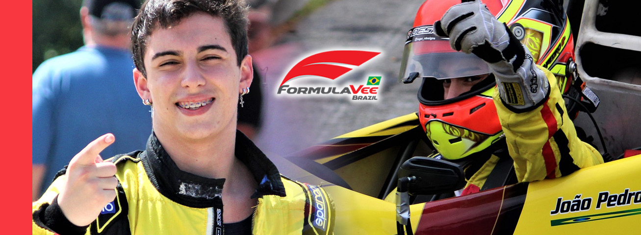 Revelação da FVee, João Pedro Maia disputa o prêmio Capacete de Ouro