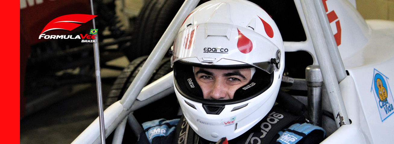 Com homenagem a Wilson Fittipaldi, piloto carioca faz sua melhor prova na Fórmula Vee