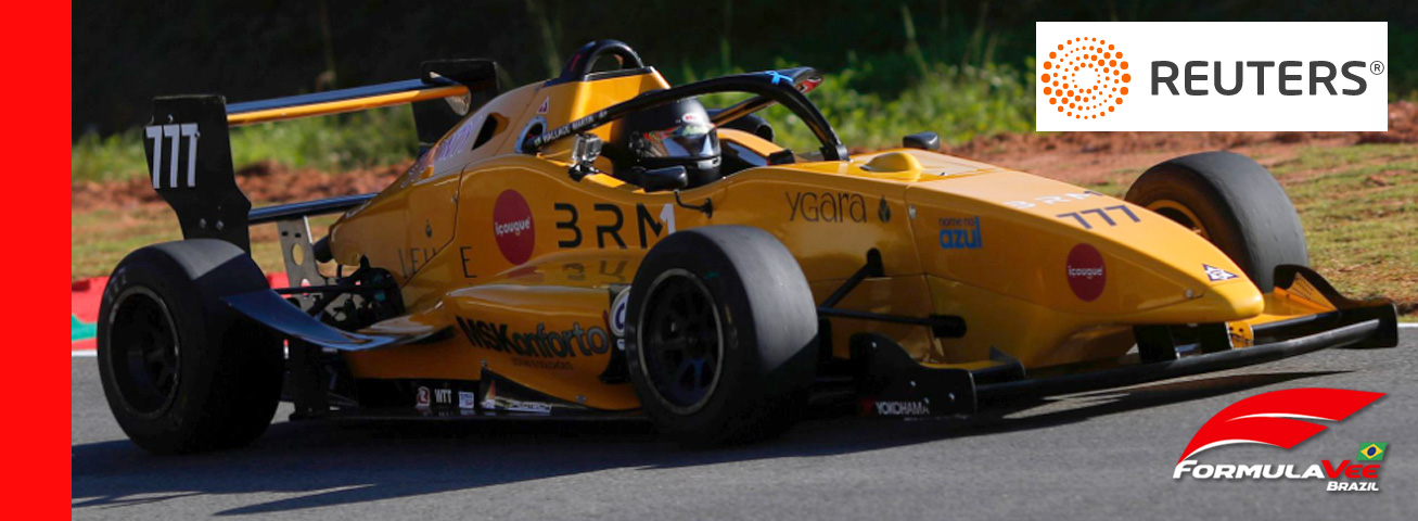 Confira reportagem da Reuters com o piloto Wallace Martins, campeão na FVee Júnior 2020