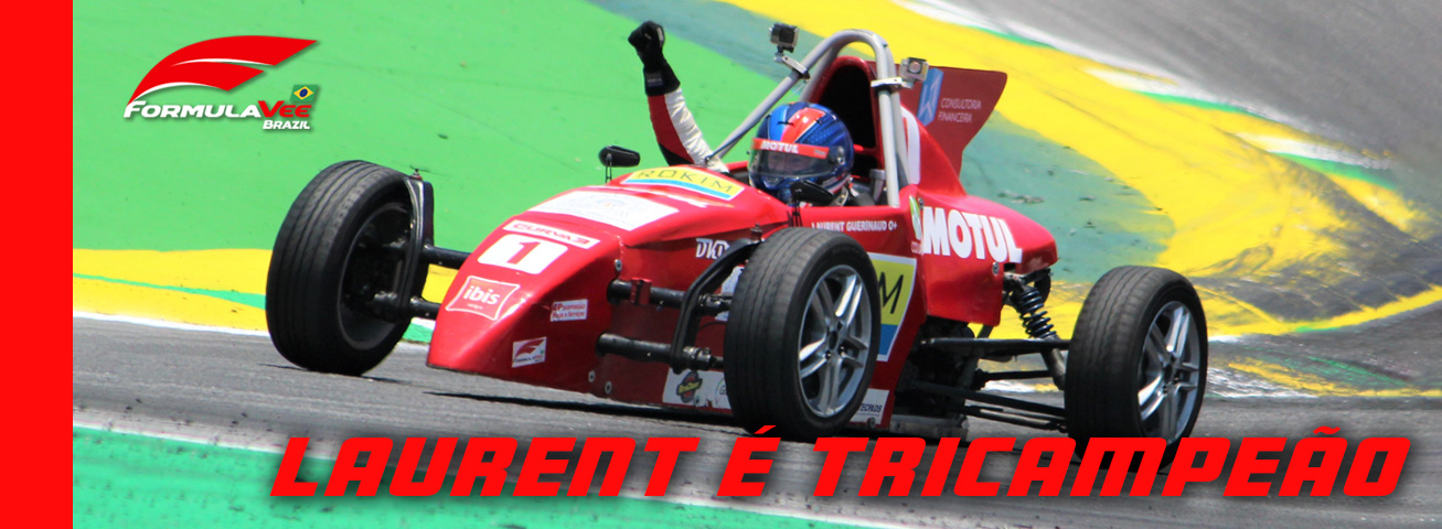 Francês é tricampeão da Fórmula Vee com vitórias na última etapa em Interlagos