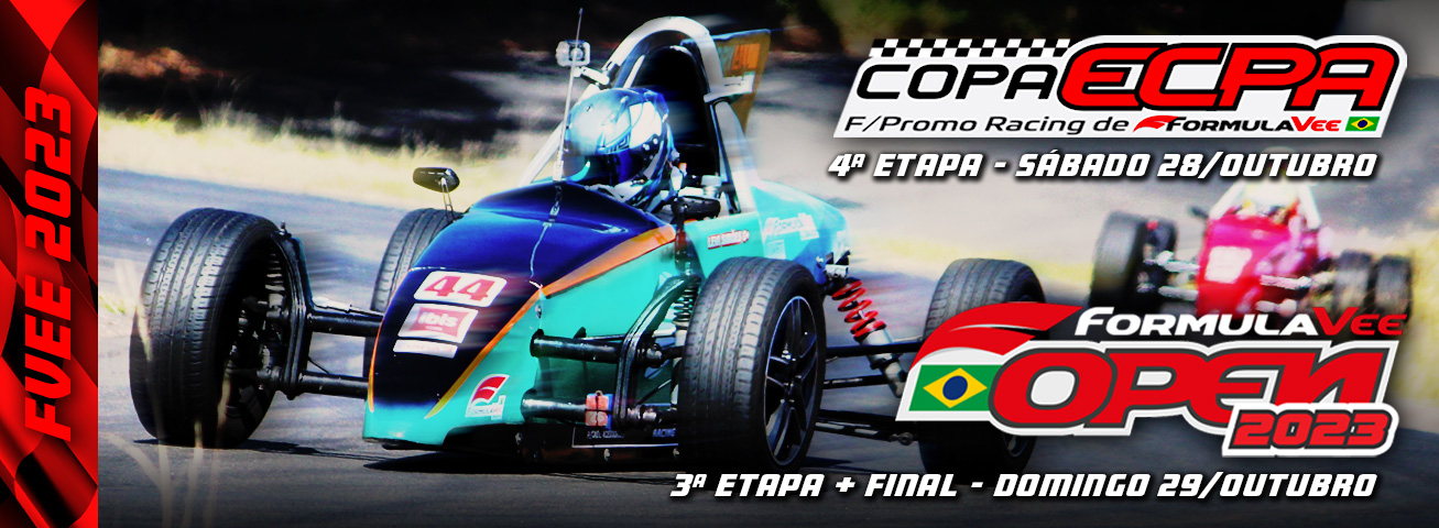 Fórmula Vee volta ao ECPA com mais de 30 pilotos, seis provas e decisão de título