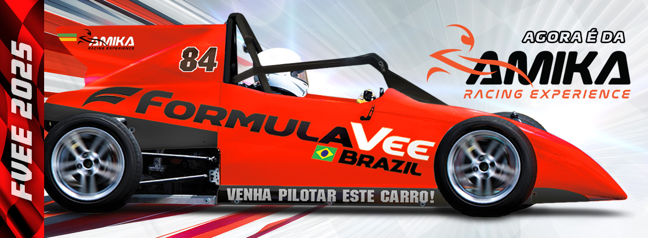 Maior promotora de kart rental do Brasil, AMIKA assume a direção da Fórmula Vee