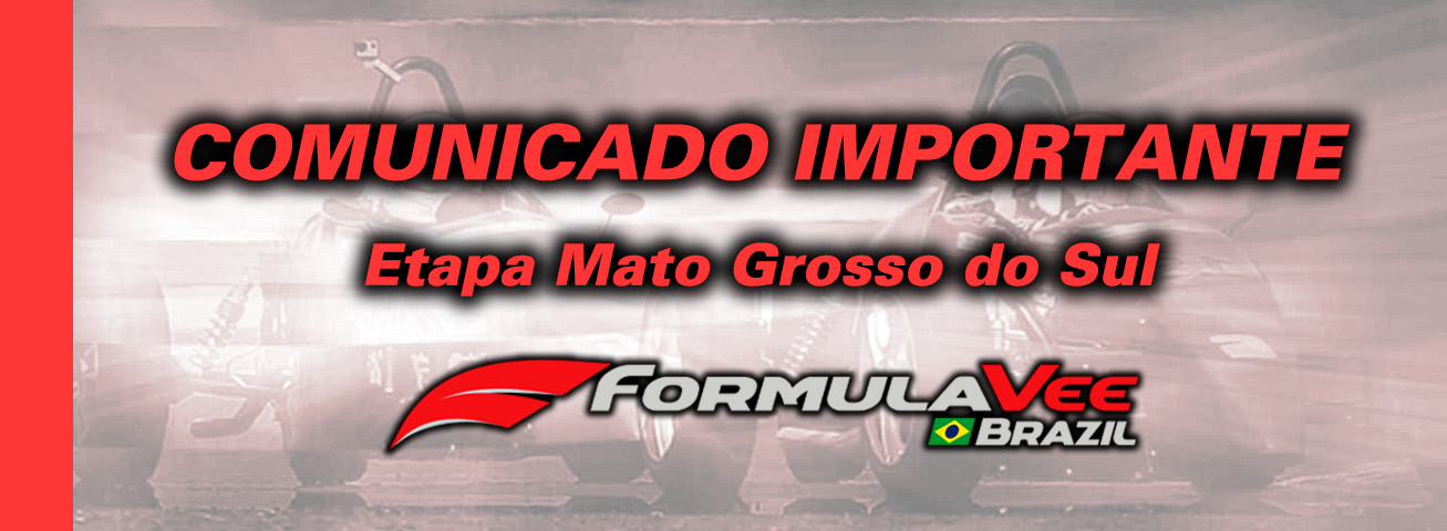Fórmula Vee cancela a 1ª etapa da Copa Mato Grosso do Sul devido à greve nacional dos caminhoneiros