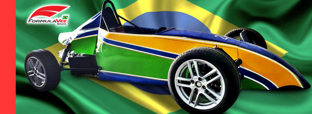 Na briga pelo título da Fórmula Vee, piloto estreia carro em homenagem ao Brasil na Copa